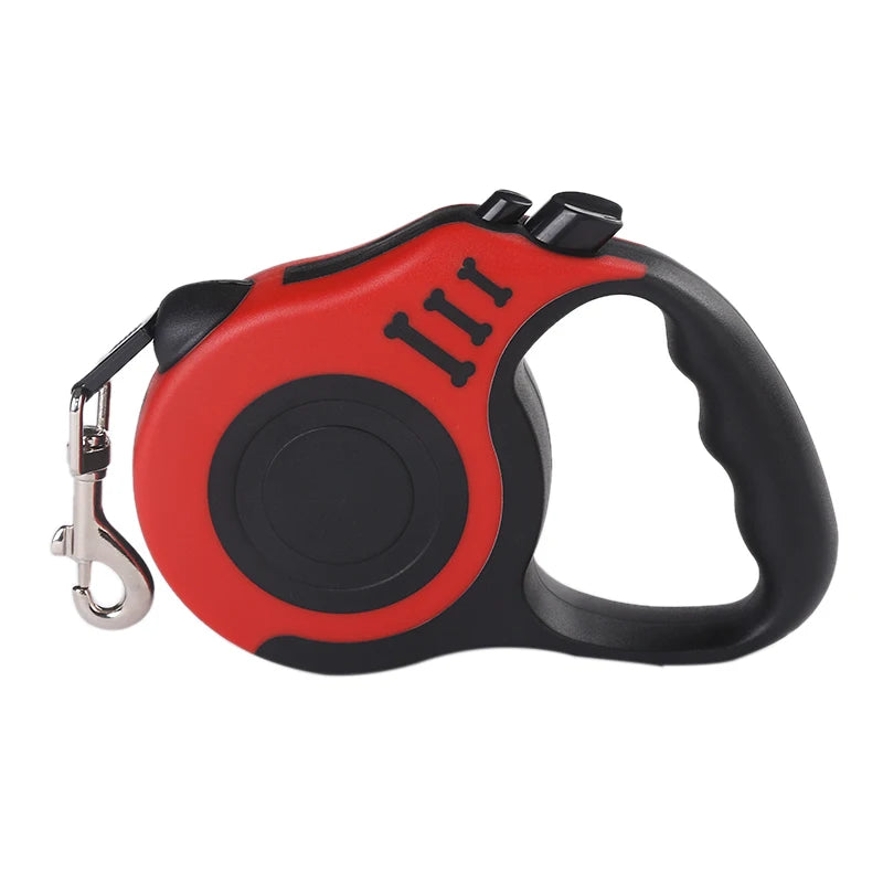3M/5M Automatic Retractable Dog Leash – Durable Nylon Lead for Small Dogs & Cats