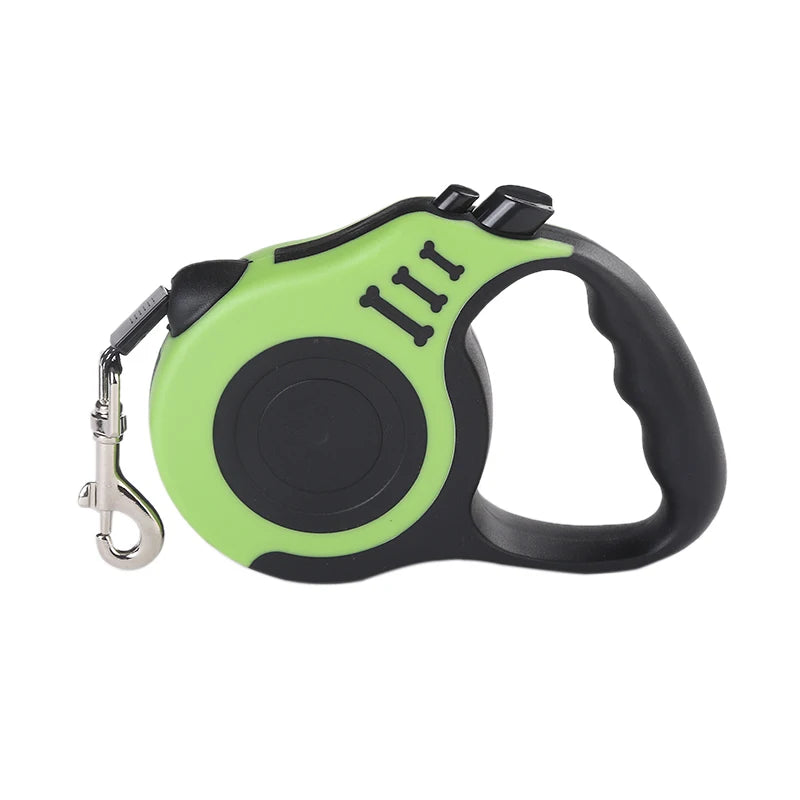 3M/5M Automatic Retractable Dog Leash – Durable Nylon Lead for Small Dogs & Cats