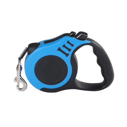 3M/5M Automatic Retractable Dog Leash – Durable Nylon Lead for Small Dogs & Cats